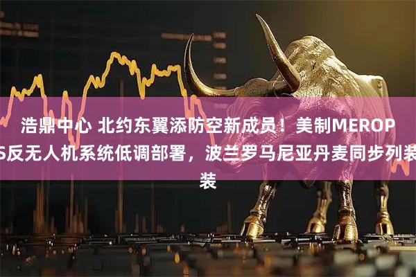 浩鼎中心 北约东翼添防空新成员!美制MEROPS反无人机系统低调部署,波兰罗马尼亚丹麦同步列装