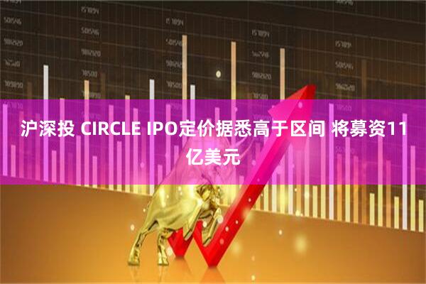 沪深投 CIRCLE IPO定价据悉高于区间 将募资11亿美元